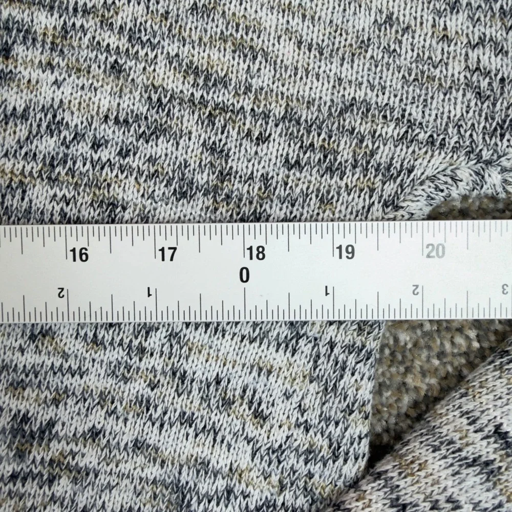 Rag & Bone New York Sweater Womens S V-Neck Marled‎ Knit Gray Navy Lightweight
